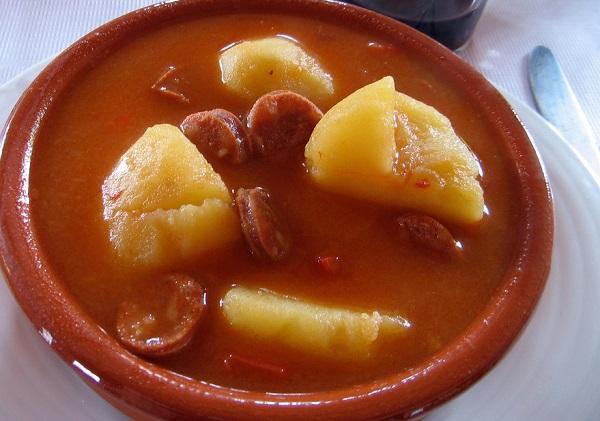 Receta de patatas a la riojana en la Thermomix