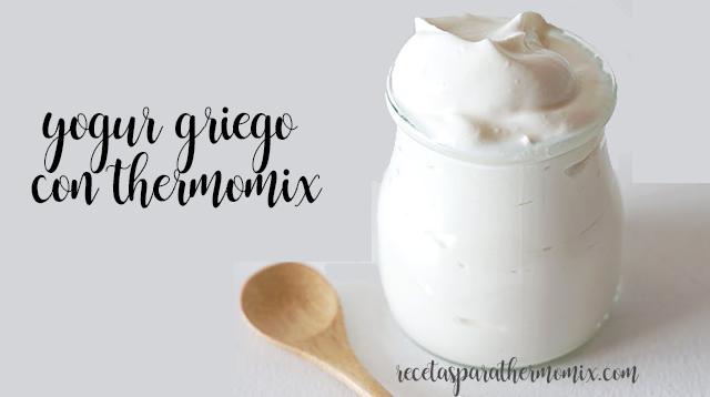 Receta de yogur griego con la Thermomix