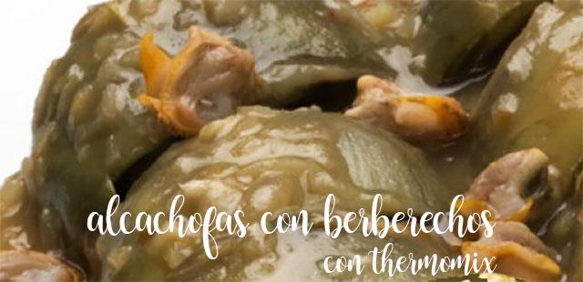 Alcachofas en salsa verde con berberechos con Thermomix