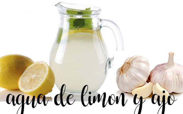 Agua de ajo y limón, quema grasa natural con thermomix