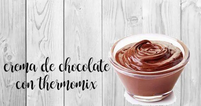 Crema de Chocolate con Thermomix
