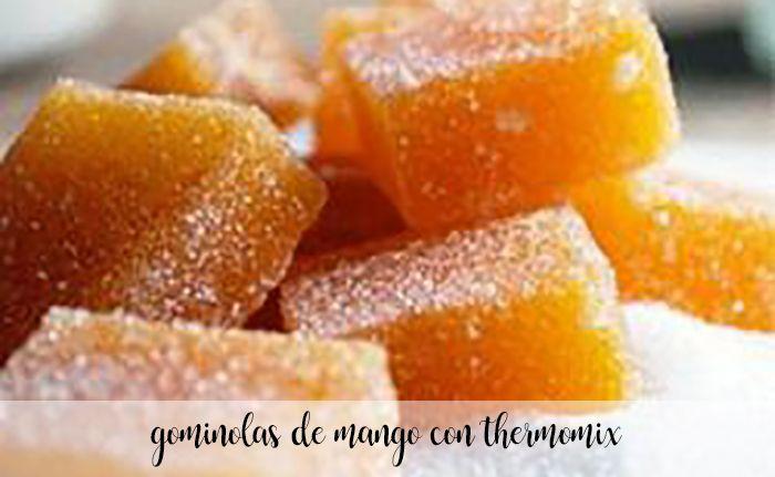 Gominolas de mango con Thermomix