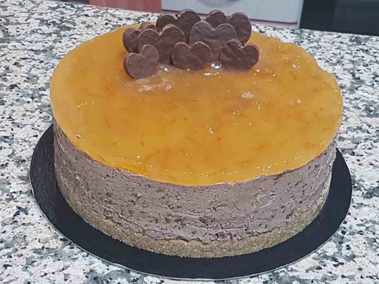 Tarta Mousse De Turron Y Chocolate Negro Crujiente Con Thermomix