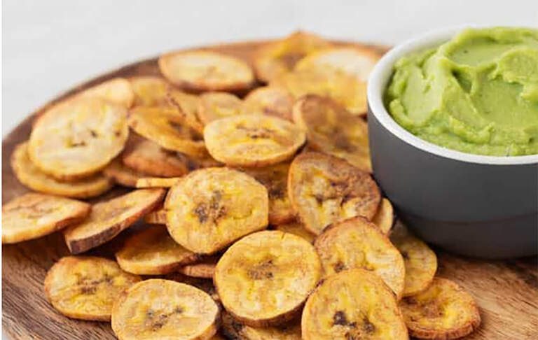 Chips De Platano Con Sabor A Canale Con Freidora De Aire Airfryer