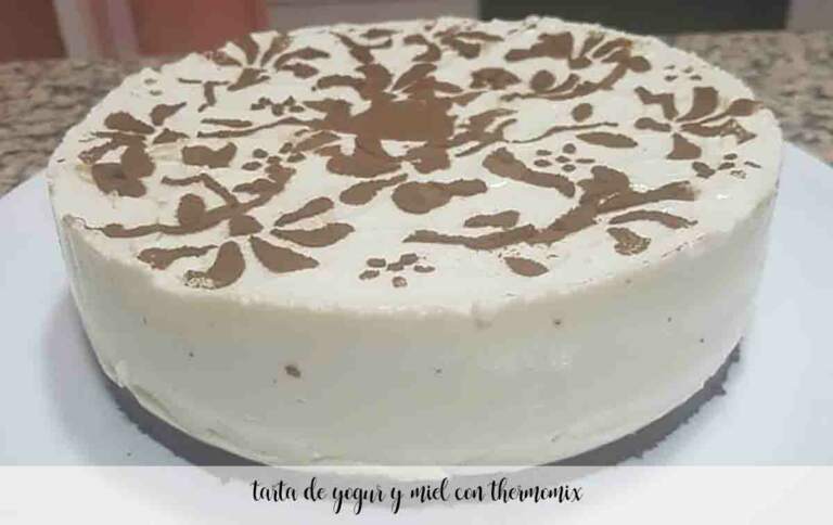 Tarta De Yogur Y Miel Con Thermomix Recetas Para Thermomix