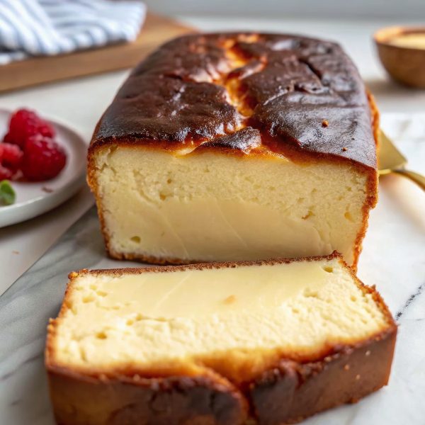 Tarta de queso vasca en freidora de aire - airfryer