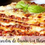 10 recetas de lasaña con thermomix