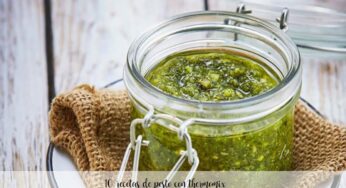 10 recetas de pesto con thermomix