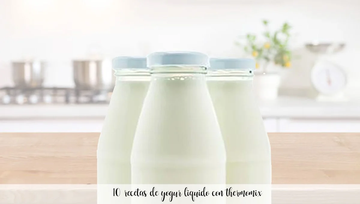10 recetas de yogur liquido con thermomix