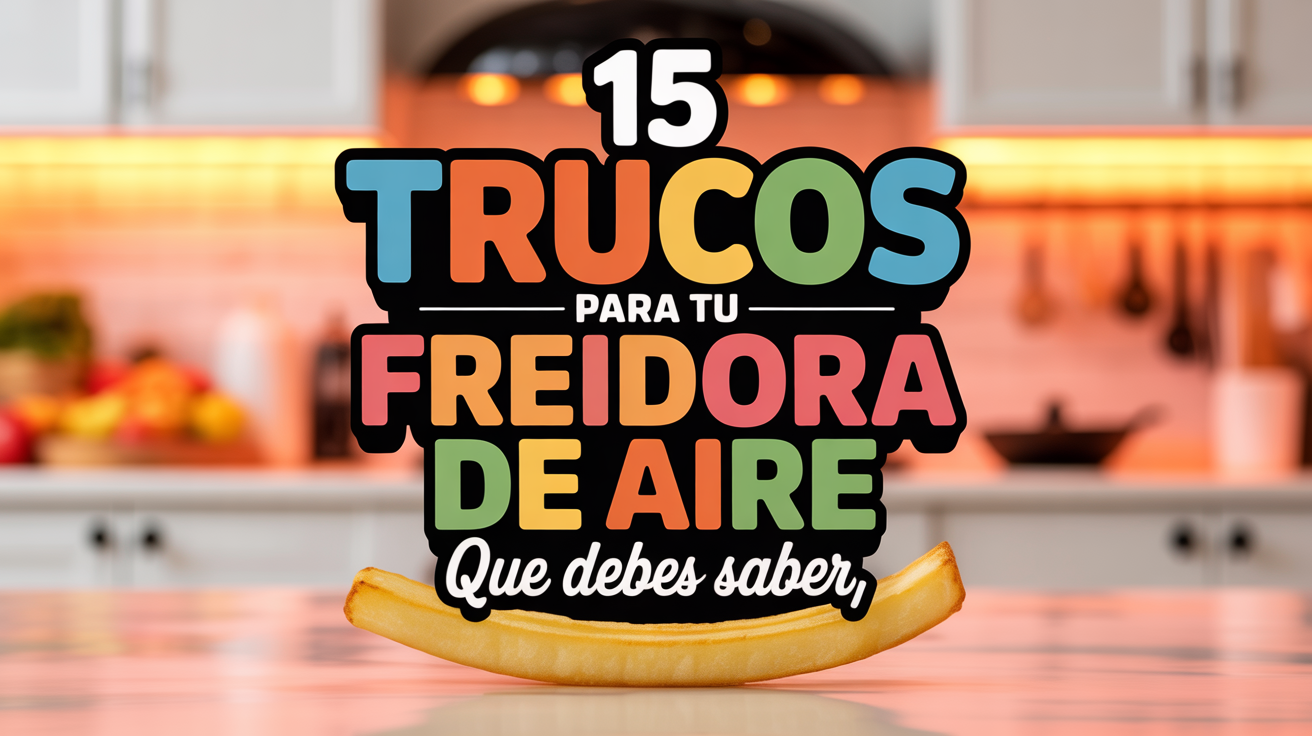 15 trucos para tu freidora de aire