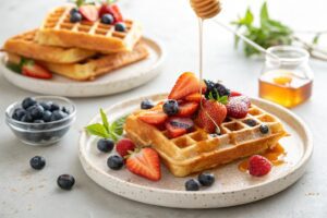 Waffles crujientes en Air Fryer