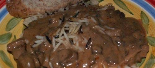 Receta de ternera Strogonoff con la Thermomix