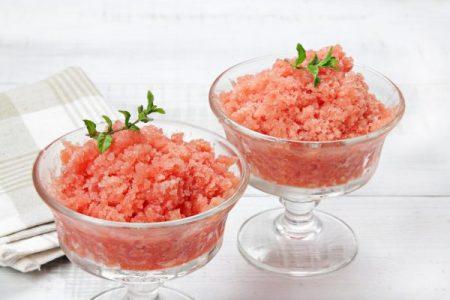 Receta de granizado de sandía con la Thermomix
