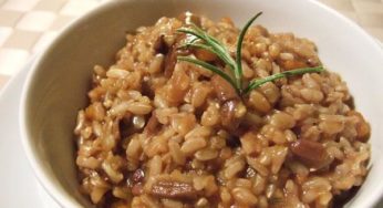 Receta de risotto con setas en la Thermomix