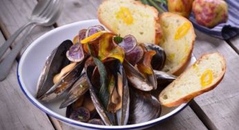 Mejillones al cava con la Thermomix