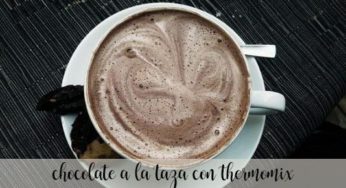 Chocolate a la taza con la Thermomix