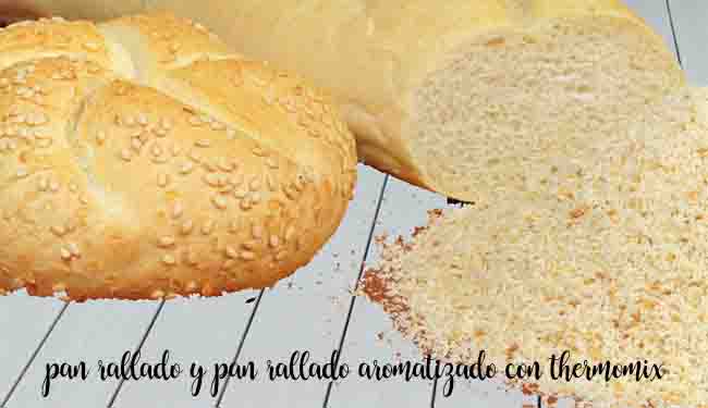 Truco: Como hacer pan rallado y pan rallado aromatizado con thermomix