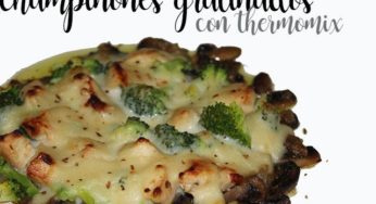 champiñones gratinados con thermomix