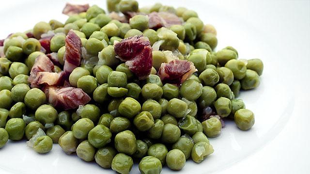 Guisantes con jamón con thermomix Guisantes con jamón con thermomix