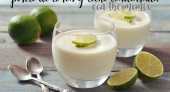 Postre de Limon y leche condensada con thermomix