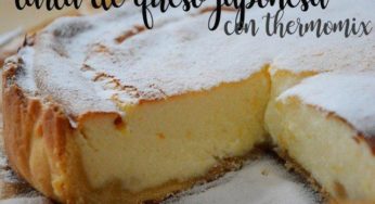 Tarta de queso japonesa con thermomix