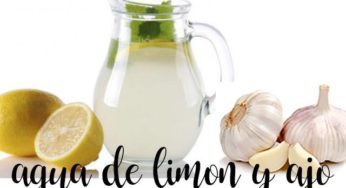 Agua de ajo y limón, quema grasa natural con thermomix