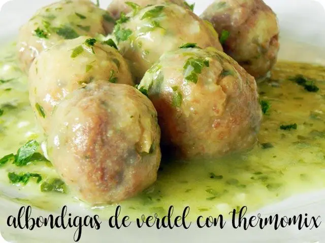 Albóndigas de verdel o caballa en salsa verde con thermomix - Recetas para  Thermomix