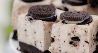 galletitas de oreo en chessecake de chocolate blanco con thermomix