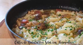 Callos de Bacalao con Setas con Thermomix