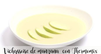 Vichyssoise de manzana  con Thermomix