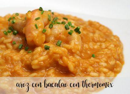 Arroz con bacalao con thermomix