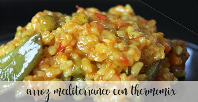 Arroz mediterráneo con Thermomix