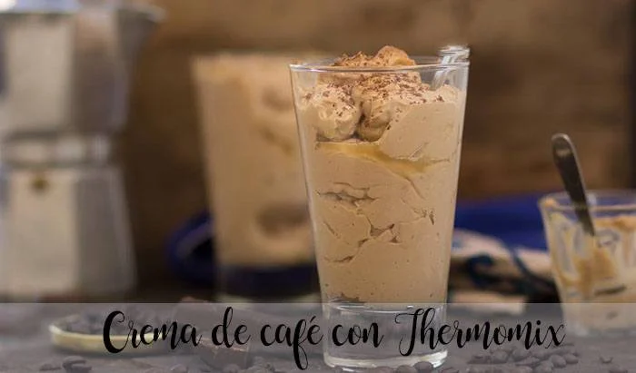 Crema de café con Thermomix