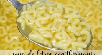 sopa de letras con thermomix