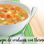 Sopa de verduras con Thermomix