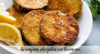 Berenjenas rebozadas con thermomix