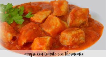 Magro con tomate con thermomix