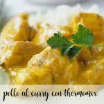 Pollo al curry con Thermomix