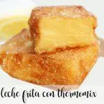 Leche frita de turrón con Thermomix