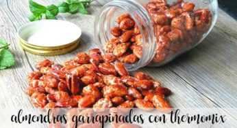 Almendras garrapiñadas con thermomix