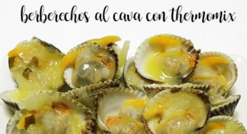 Berberechos al cava con Thermomix