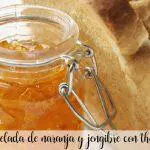 mermelada de naranja y jengibre con thermomix