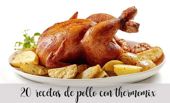 20 recetas de pollo con thermomix