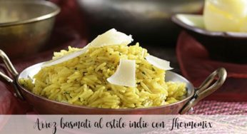 Arroz basmati al estilo indio con Thermomix