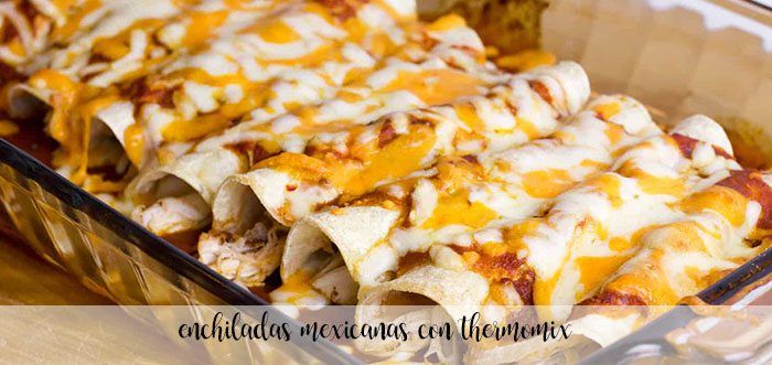 Enchiladas mexicanas con Thermomix