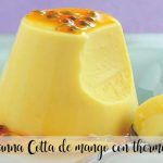 Panna Cotta de mango con thermomix