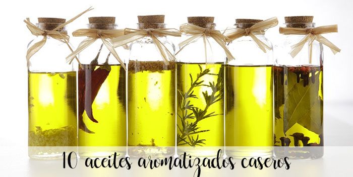 10 aceites aromatizados caseros