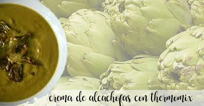 crema de alcachofas thermomix