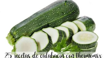 25 recetas con calabacin con thermomix