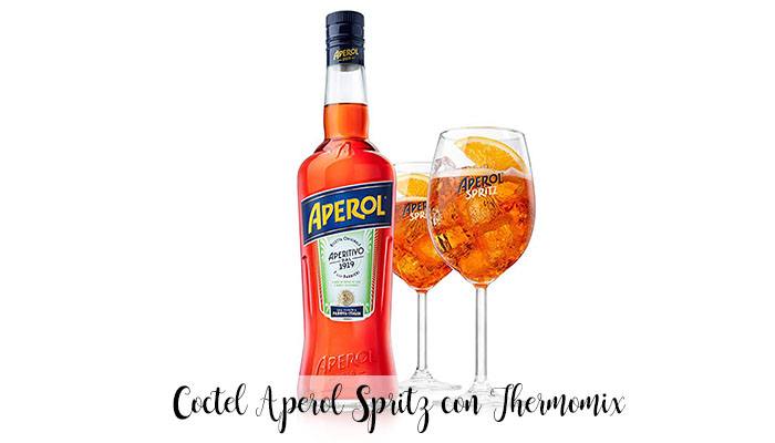 Coctel Aperol Spritz con Thermomix